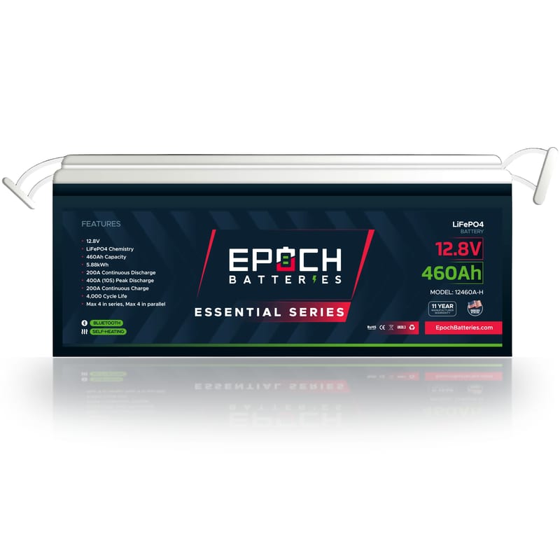 EPOCH 12V 460Ah Essential Series LiFePO4 Battery (1 of 3)