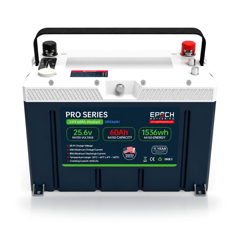 EPOCH 24V 60Ah Pro Series LiFePO4 Battery (1 of 2)