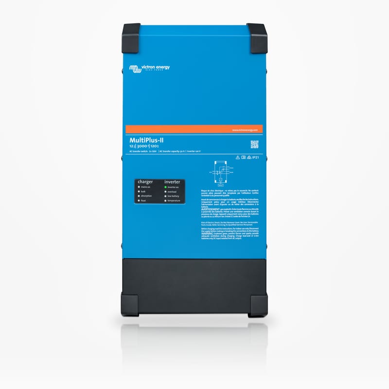 Victron MultiPlus-II 12/3000/120-50 2x120V (UL 458) Inverter Charger – 3000W Split-Phase Pure Sine Wave Inverter (1 of 6)