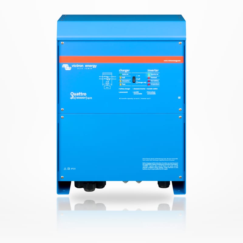 Victron Quattro 48/10000/140-100/100 120V (UL 1741) | QUA483100102