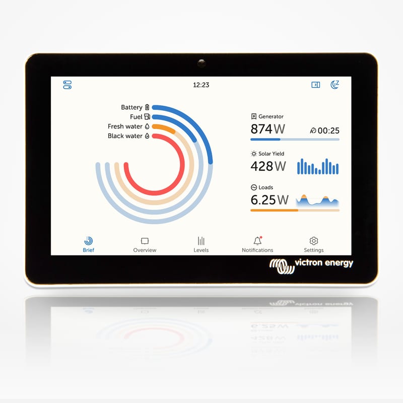 Victron GX Touch 50 Display Panel – 5" Touchscreen Monitor for Cerbo GX | RV Marine & Solar Systems (1 of 5)