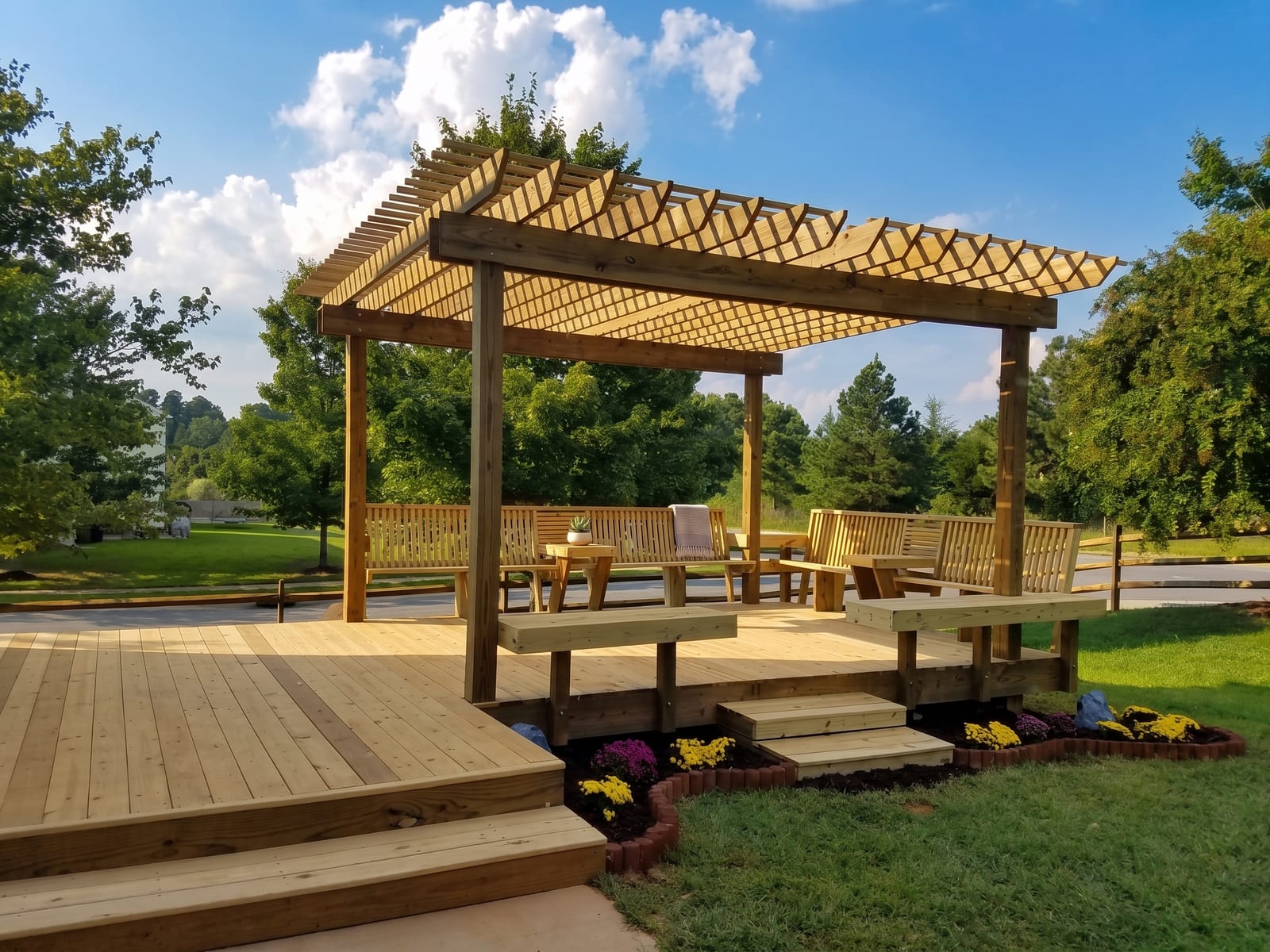 Custom Deck & Pergola Installation